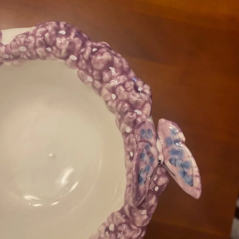 PartyLite purple butterfly